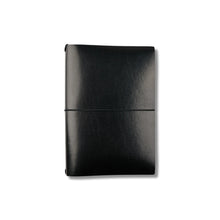 Refillable Leather Journal Set Black