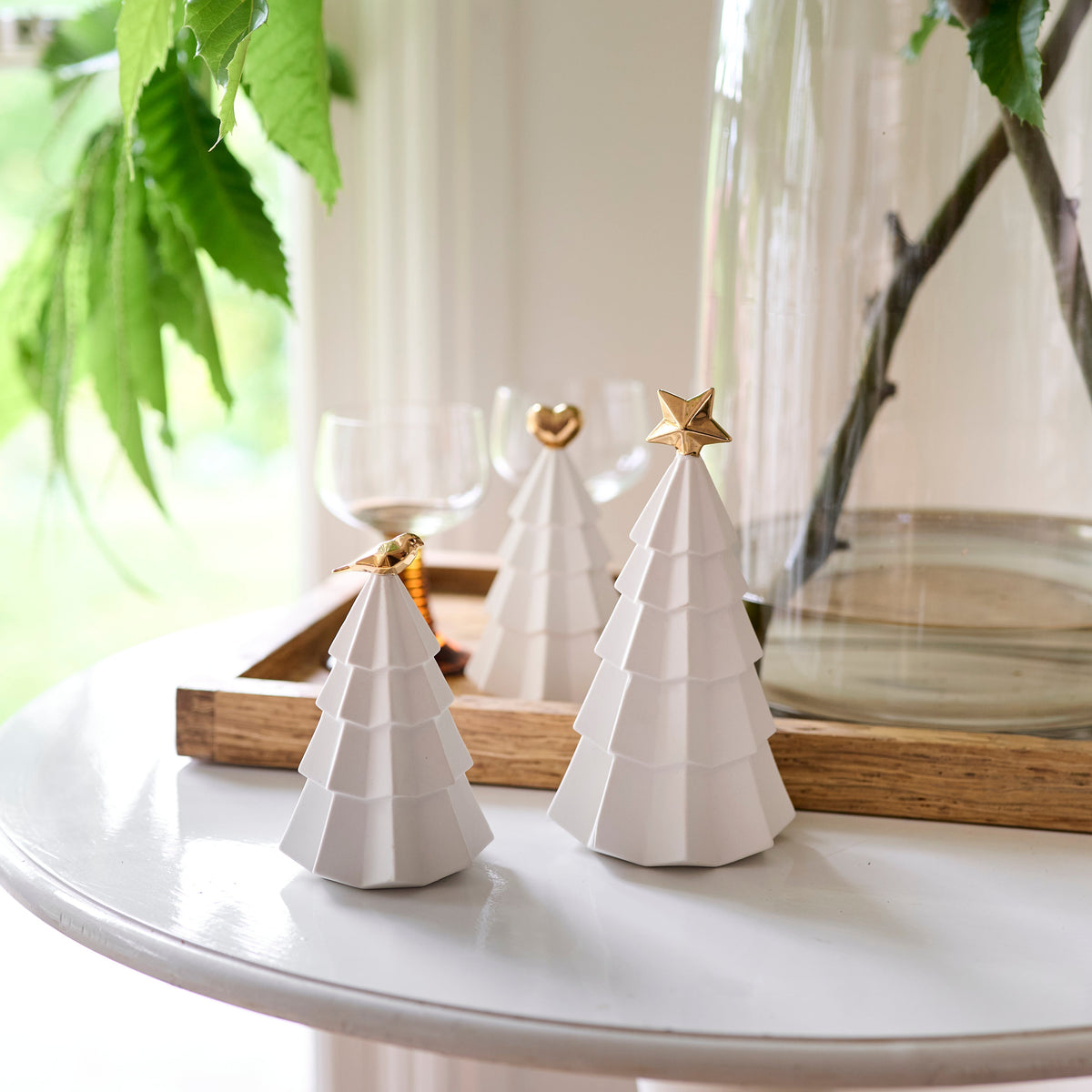 Robert Gordon Christmas Tree with Gold Bird