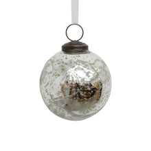 Etched Bauble Silver