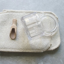 Salt Pot with wooden scoop
