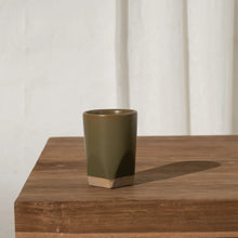 Sandler Faceted Tumbler Olive