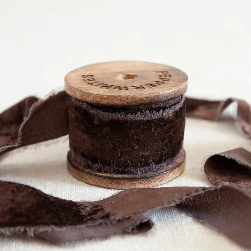 Silk Velvet Ribbon Acorn
