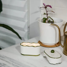 Smoked Pistachio Ceramic Candle