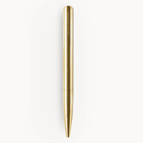 Solid Brass Ballpoint Twist Pen