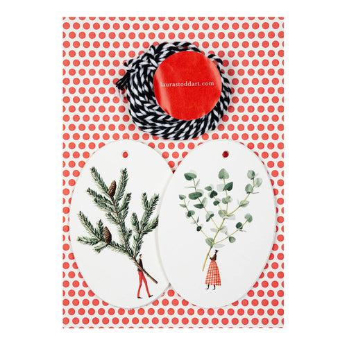 Christmas Gift Tags - Spruce & Eucalyptus