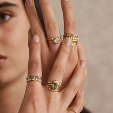 Romy Apatite Gold Stacker