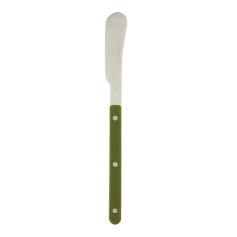 Stainless Steel Spreader - Olive