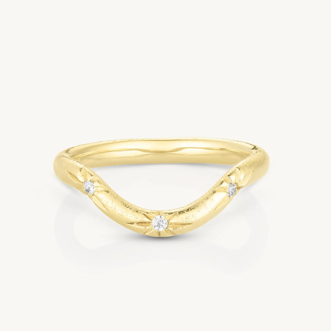 Starburst Crescent Gold Stacker