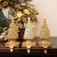 Gold Tree Stocking Holder