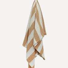 Striped Tablecloth - Rust