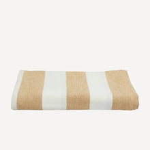 Striped Tablecloth - Rust