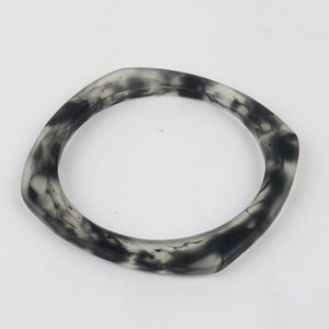 Summer Bangle - Black Glass