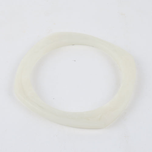 Summer Bangle - White Marble