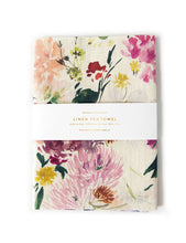 Wildflowers Linen Tea Towel