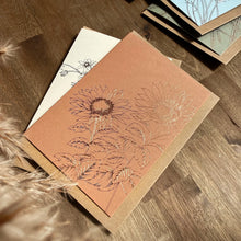 Terracotta Sunflowers Greeting Card