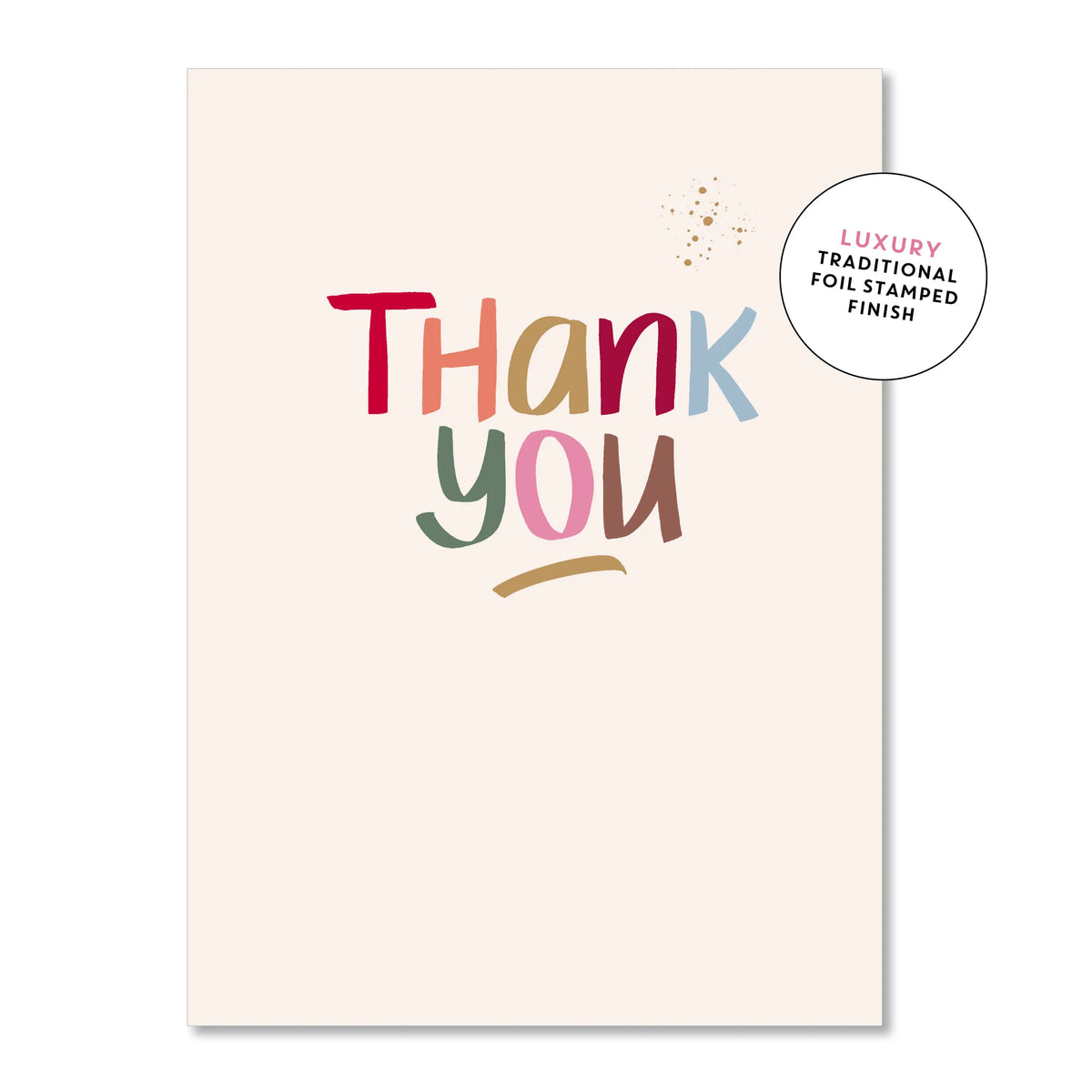 Thank You Greeting Card
