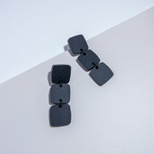 Triple Square Drop Earring