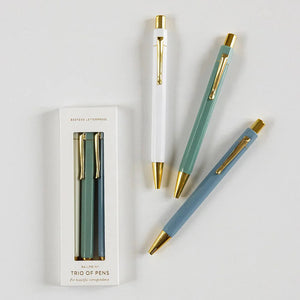 Trio Of Pens - Seaside