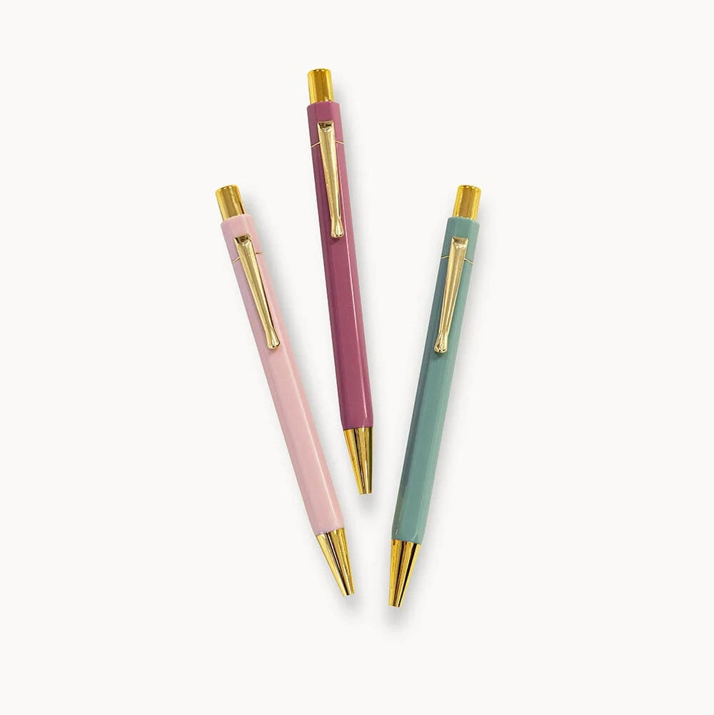 Trio Of Pens - Blooms