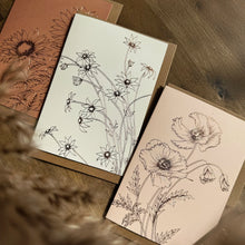 Flannel Flower Greeting Card
