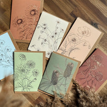 Terracotta Sunflowers Greeting Card
