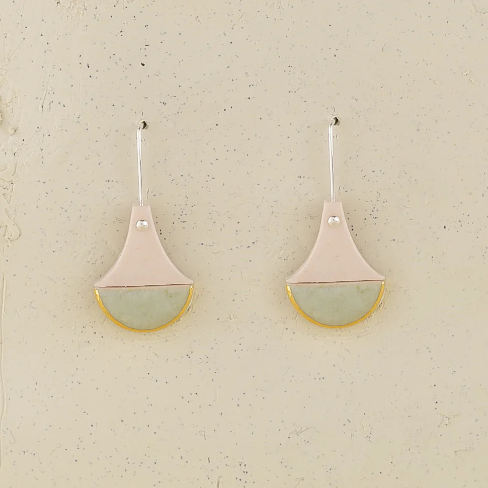 Urn Drop Earrings Blush & Dune