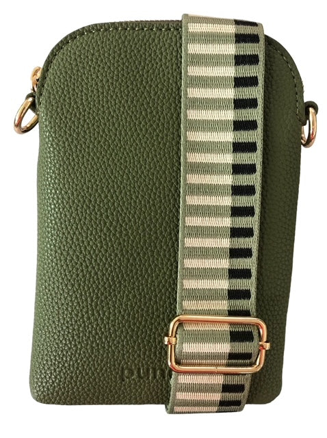 Premium Vegan Leather Cross Body Walker Bag