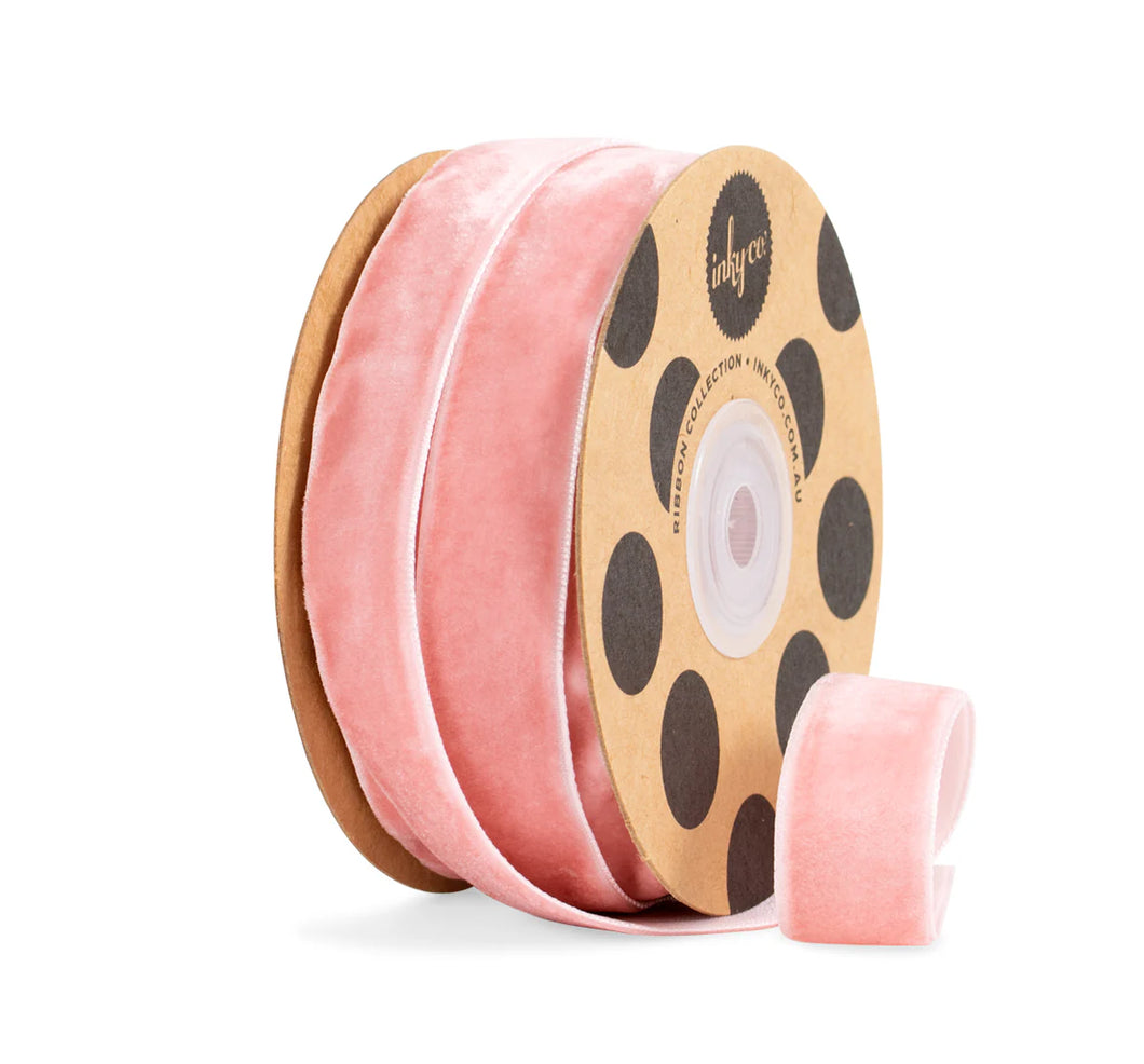 Velvet Ribbon Pink