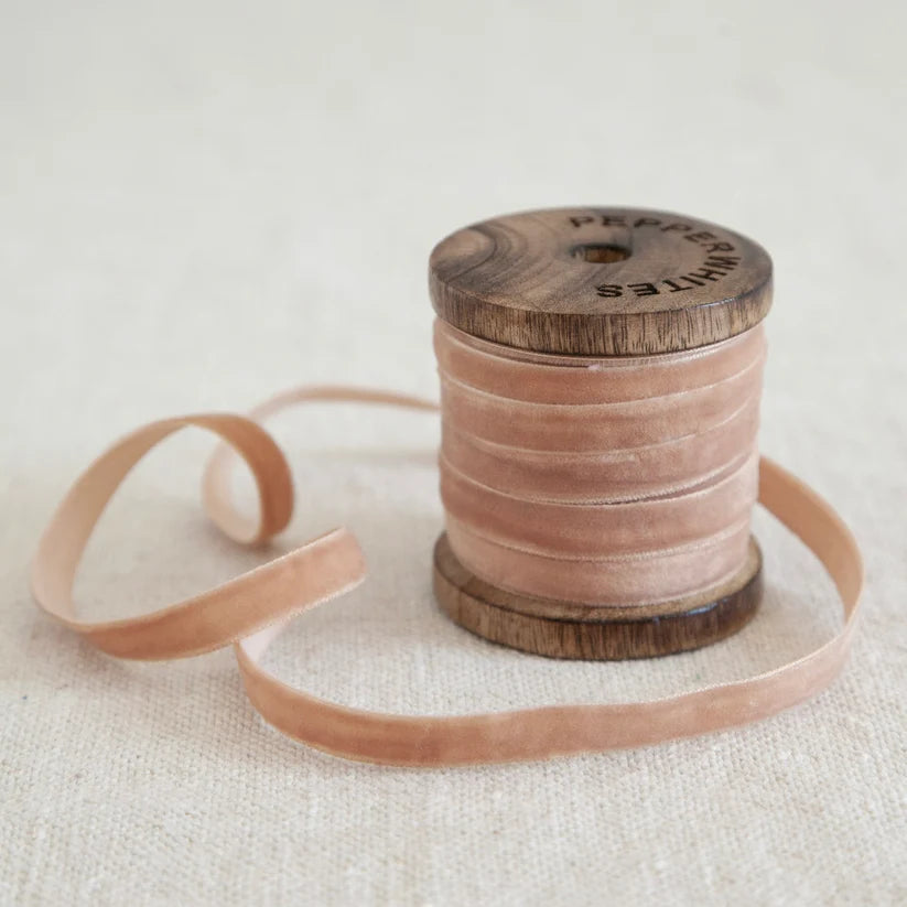 Velvet Ribbon Silk Gold