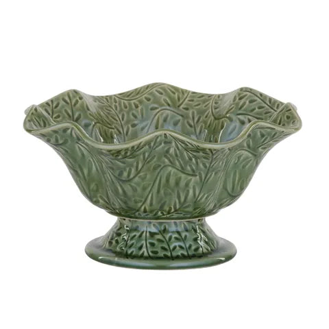 Venus Ceramic Footed Bowl