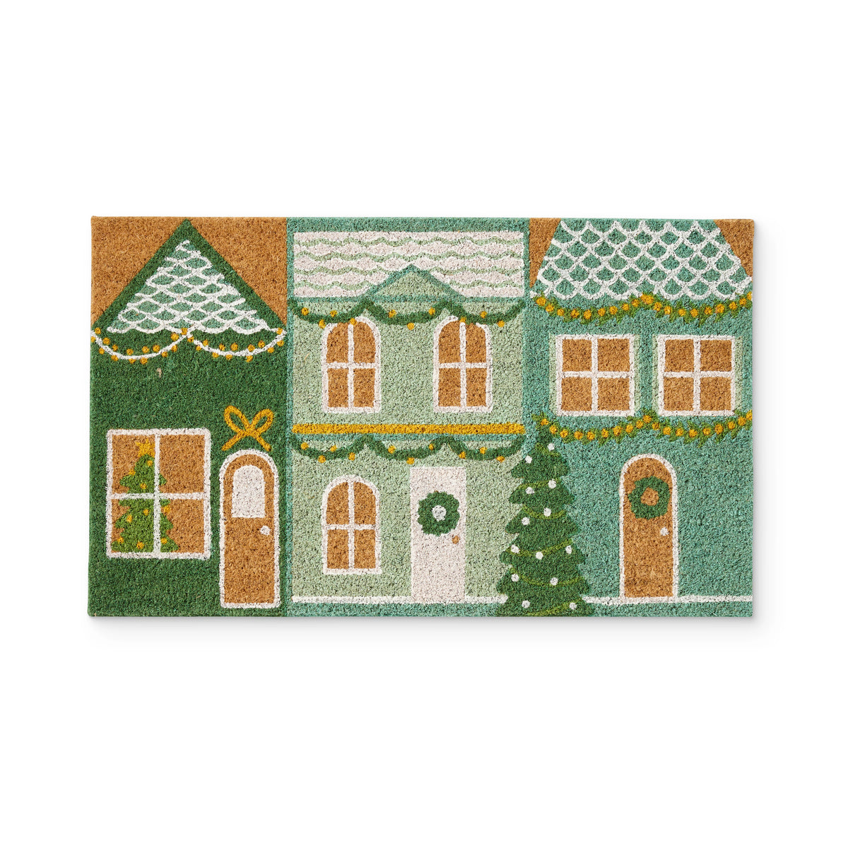 Christmas Village Door Mat
