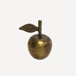 Vintage Brass-look Apple