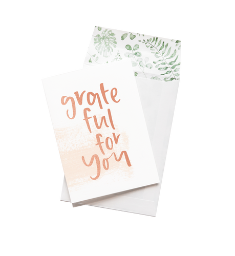 Grateful for You Greeting Card