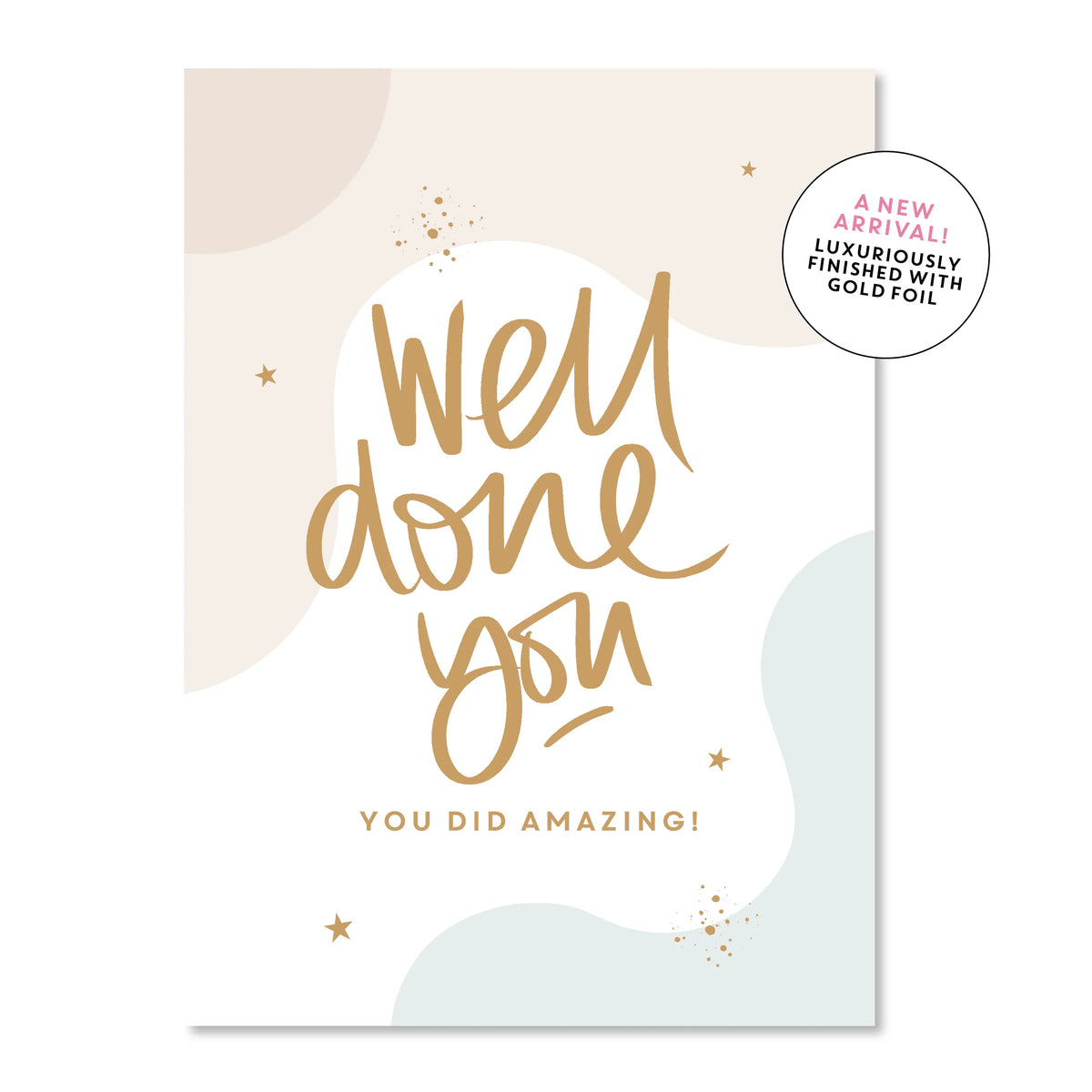 Well Done You Greeting Card