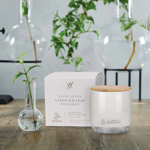 White Lotus, Geranium Leaf, Bergamot Soy Candle 140gm