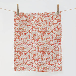 Bachelor's Button Pure Organic Linen Tea Towel