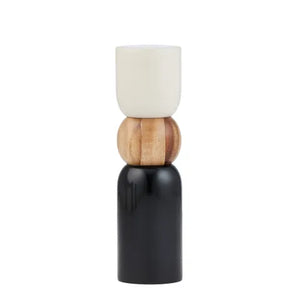 Wood S & P Grinder Black