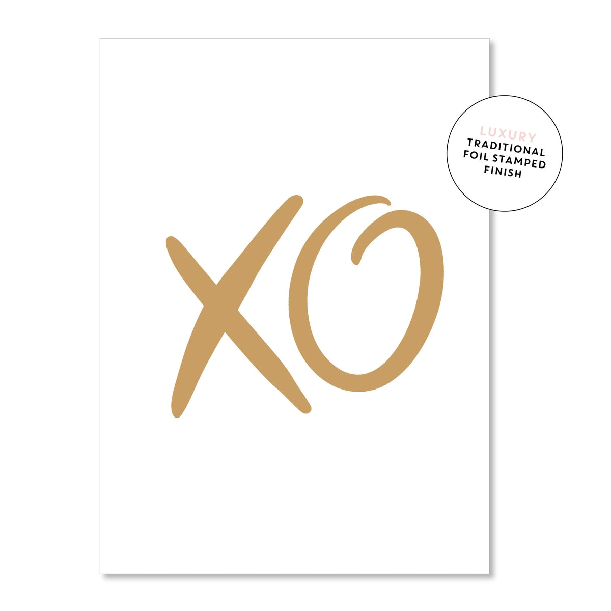 XO Greeting Card