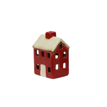 Alsace Petite Tea Light Chalet Red & Cream