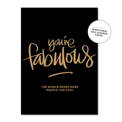 You're Fabulous