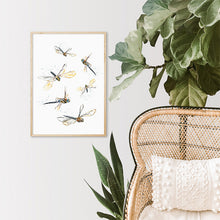 Dragonflies Archival Print