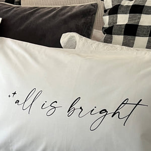 Silent Night Pillowcase Set