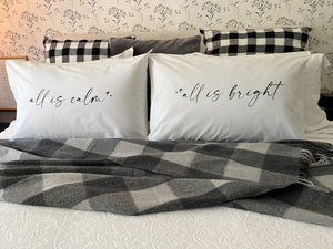 Silent Night Pillowcase Set