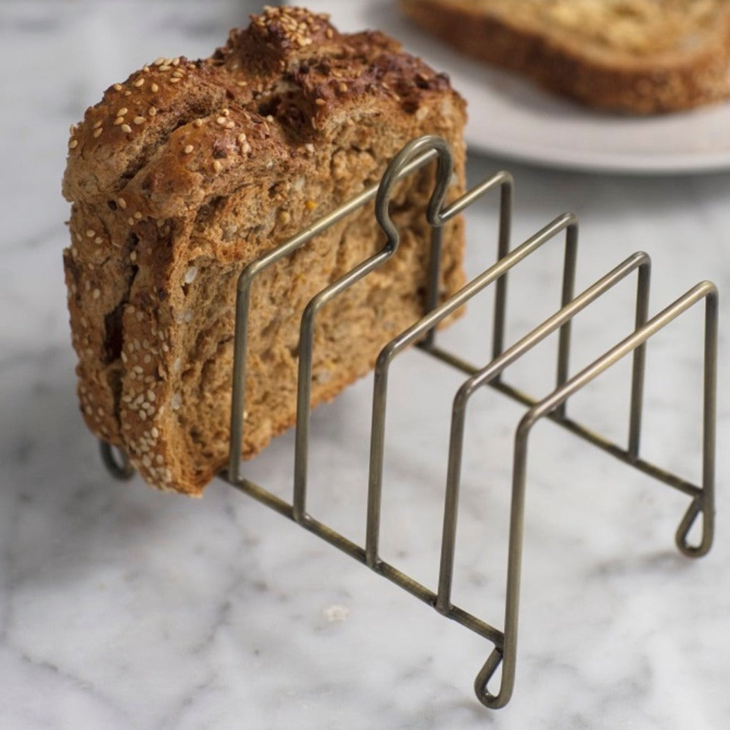 Toast Rack - Antique Brass