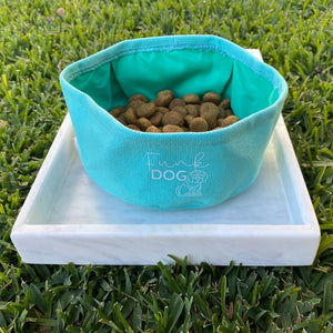 Portable Canvas Dog Bowl