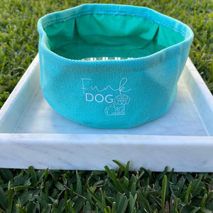 Portable Canvas Dog Bowl