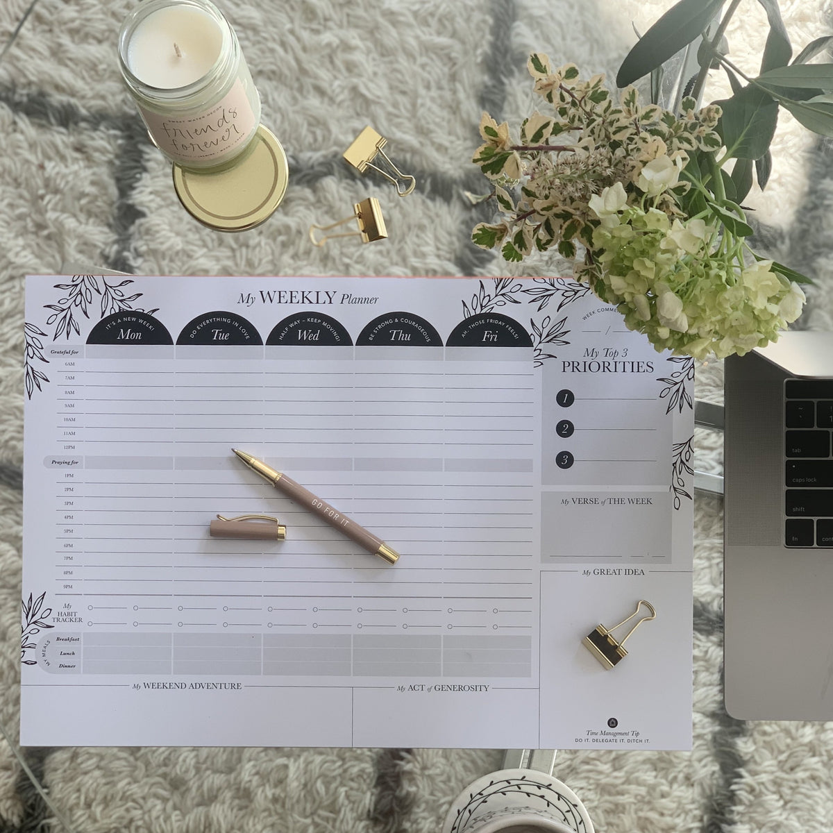 Paper Desk Mat