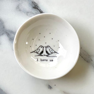 Ceramic Bowl (small) - I love us