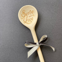 Wooden Spoon - Serve with love