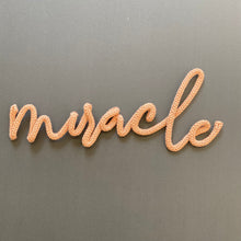 Knitted Words - Miracle